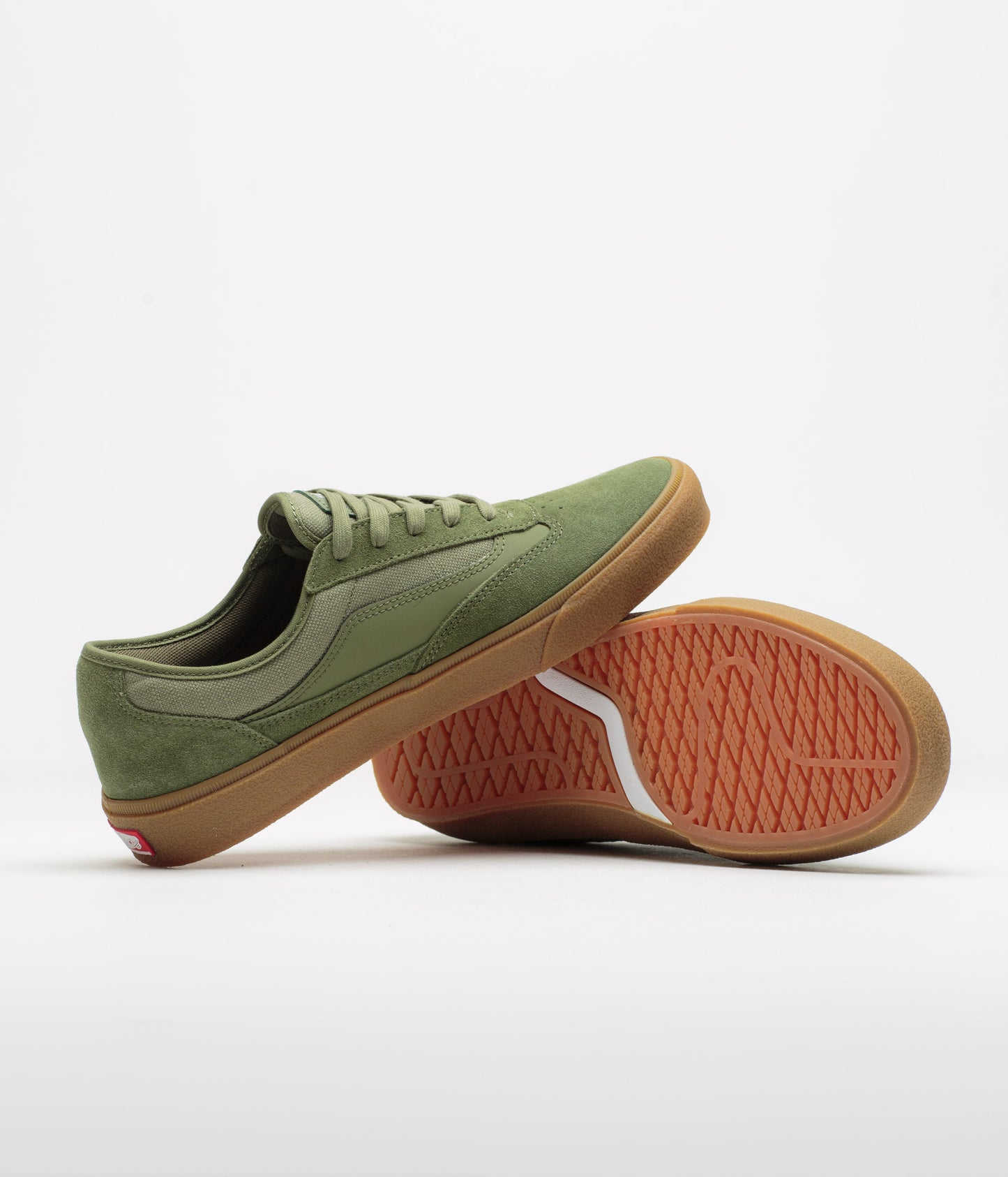 Vans Skate Curren Caples Shoes - Crepe Green / Gum