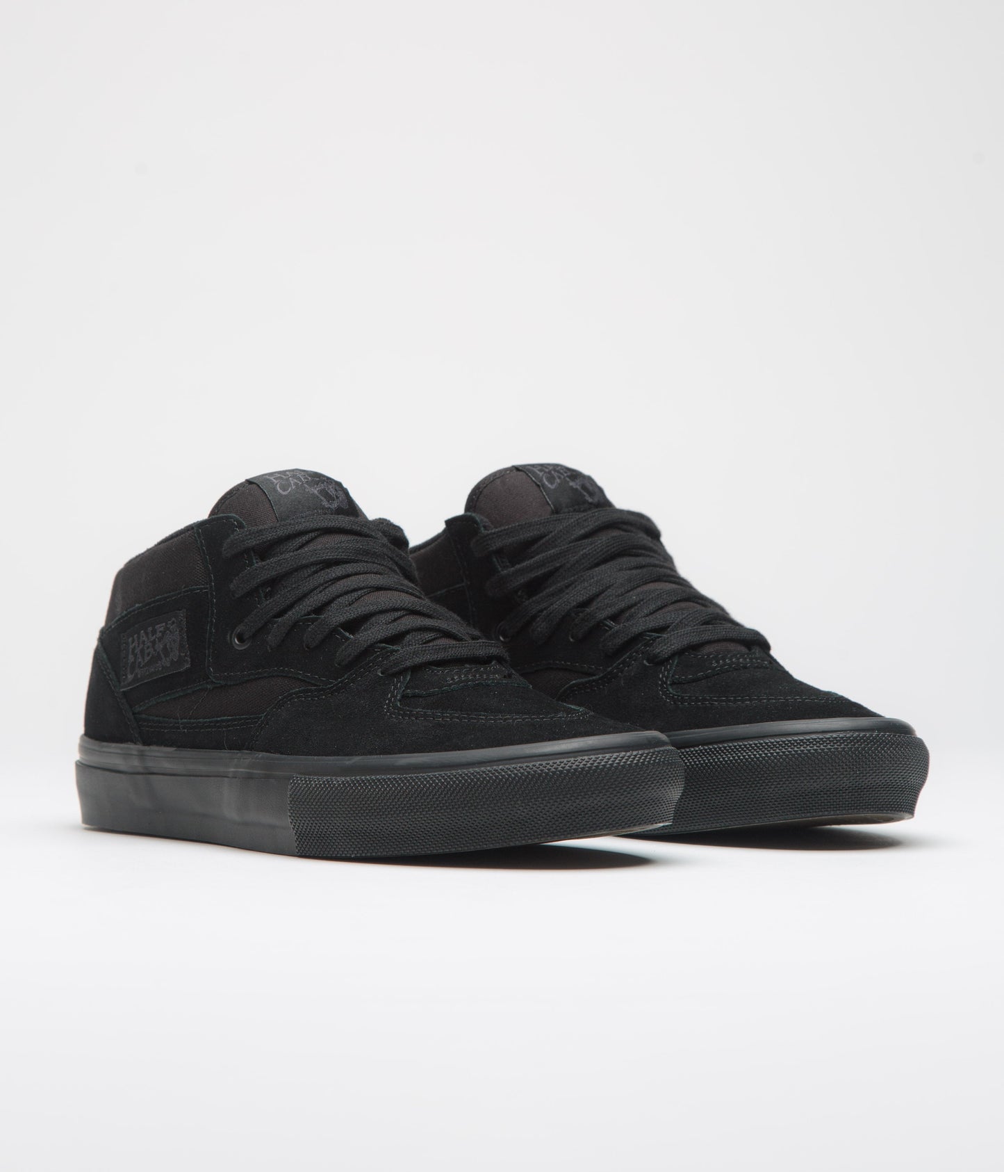 Vans Skate Half Cab Shoes - Black / Black