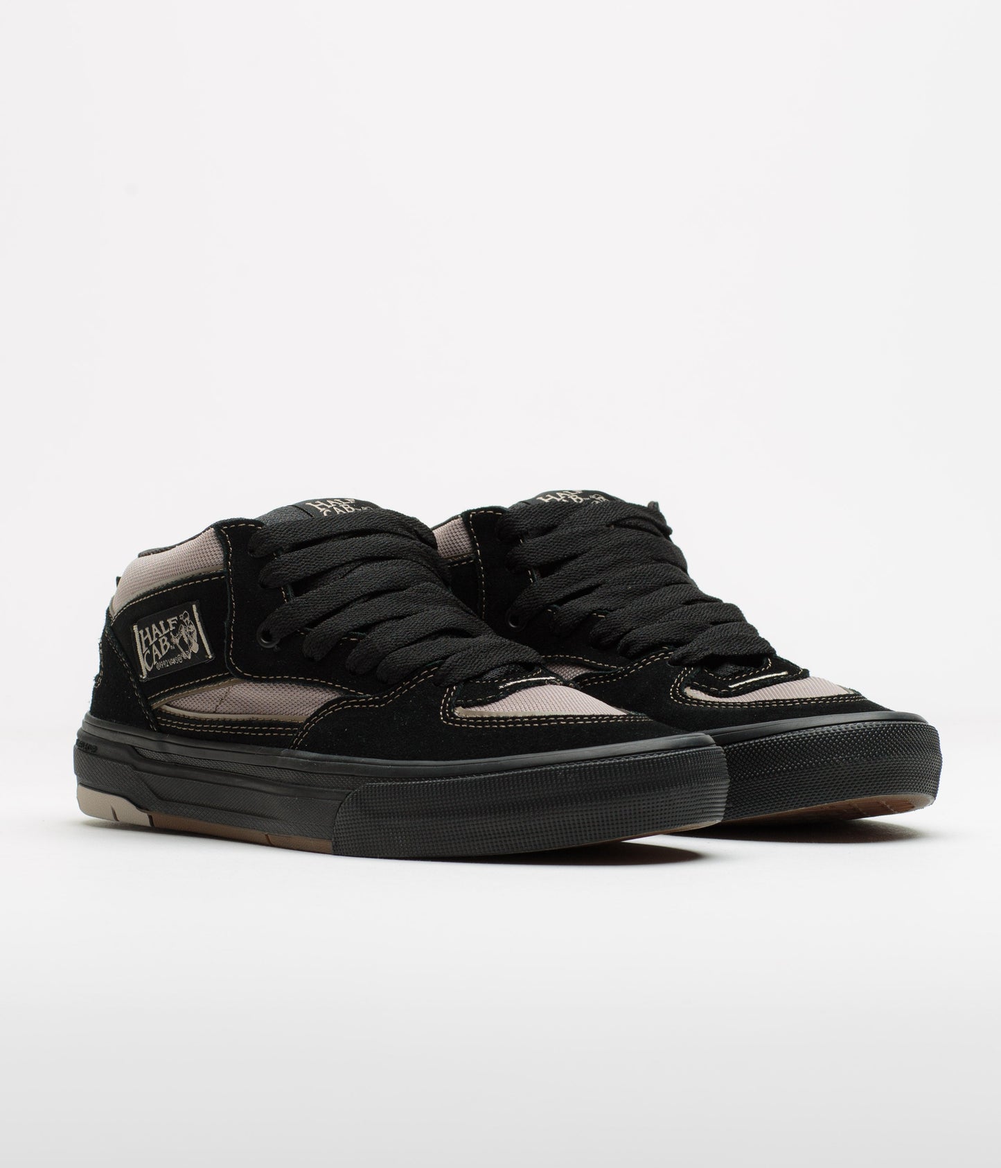 Vans Skate Half Cab Wafflecup Shoes - Black / Peyote