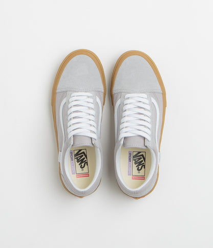 Vans Skate Old Skool Shoes - Crepe Light Gray / Gum