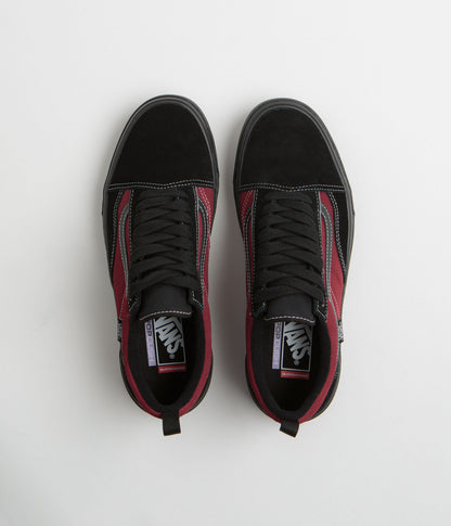 Vans Skate Old Skool Wafflecup Shoes - Black / Red