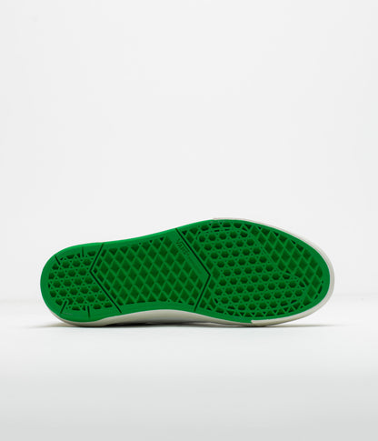 Vans Skate Old Skool Wafflecup Shoes - White / Green