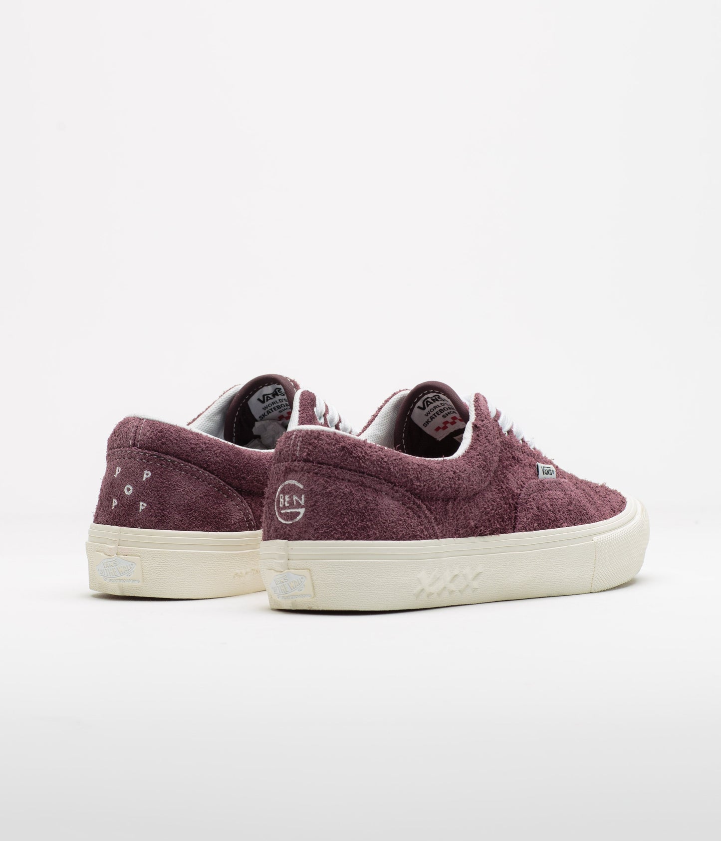 Vans x Pop Trading Company x Ben G Skate Era Shoes - (Pop) Burgundy