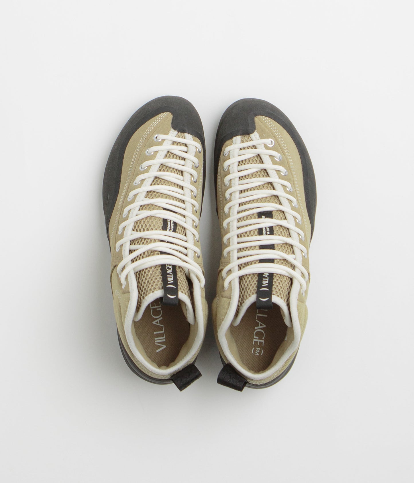 Village PM 1.00 PM Mid Shoes - Sand / Natural Black