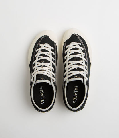 Village PM 1.30 PM Canvas Shoes - Black / Whisper White